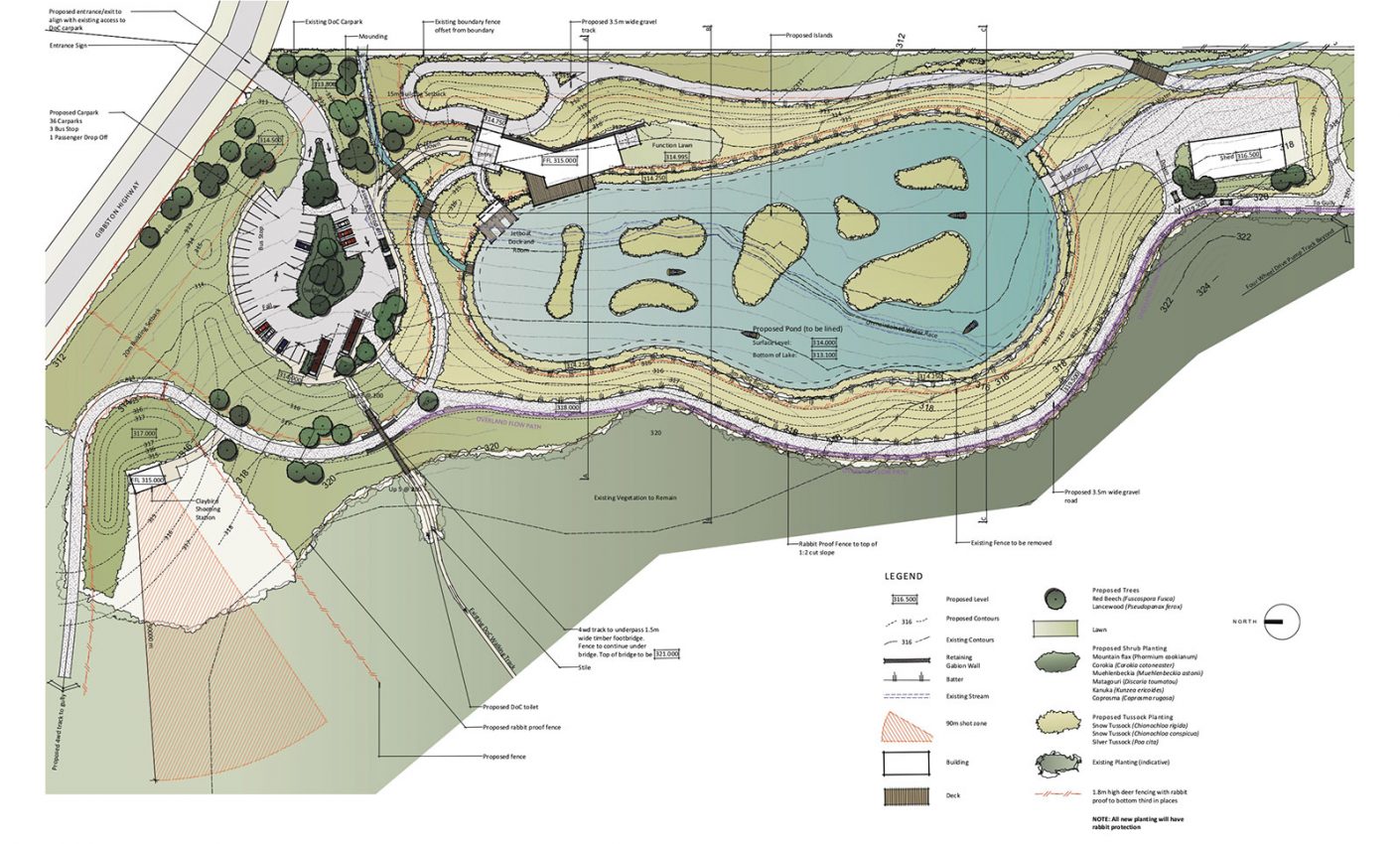 Town Planning Group Projects | Oxbow Adventure Co, Victoria Flats, Queenstown
