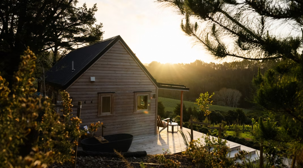 Paroa Bay Off-grid cabins